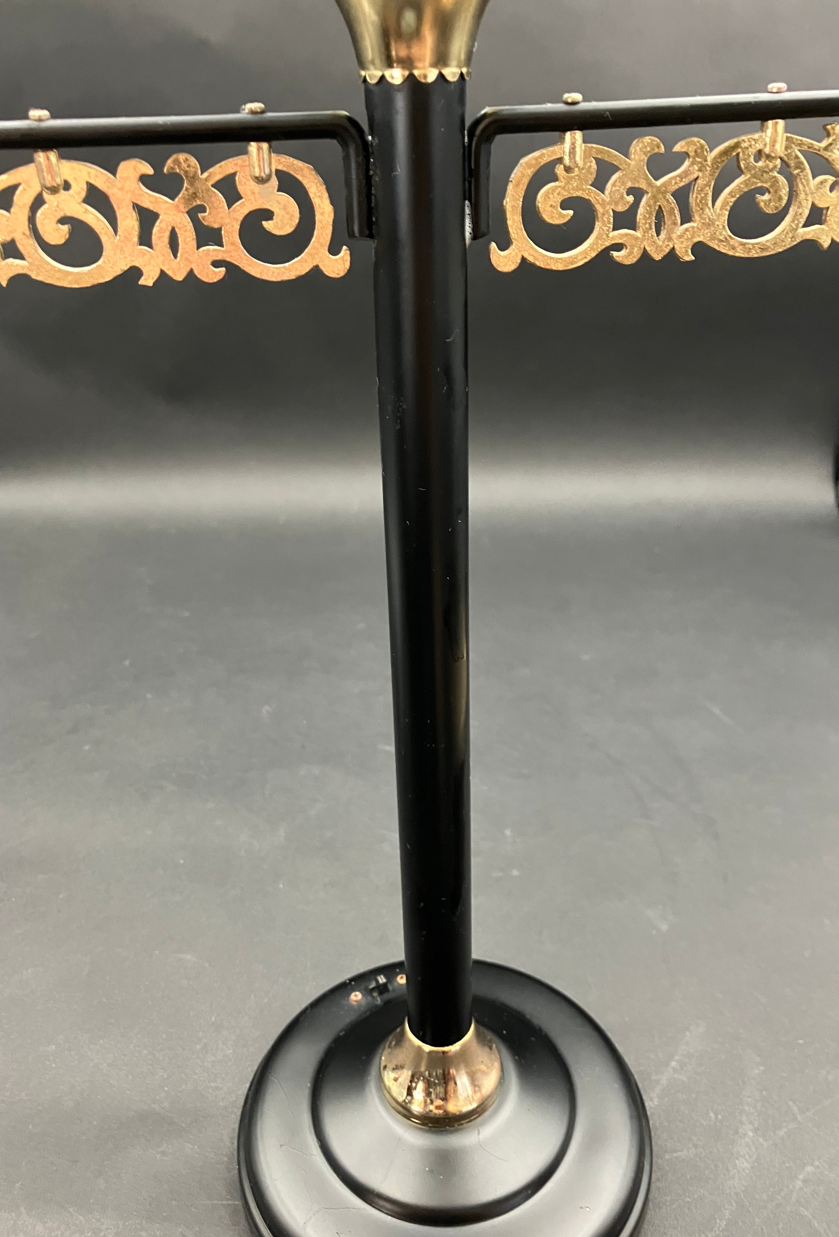 Vintage Bar Light Pole Stand With Bar Utensils - See Video Light Works - Japan