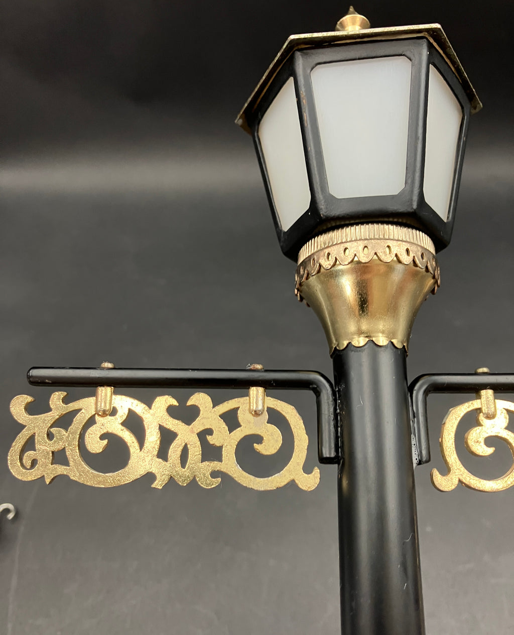 Vintage Bar Light Pole Stand With Bar Utensils - See Video Light Works - Japan