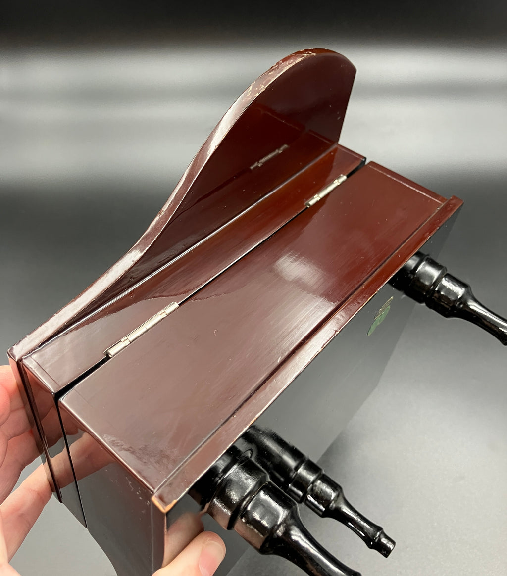 Vintage Grand Piano Jewellery Box Musical - Made In Japan - See Video