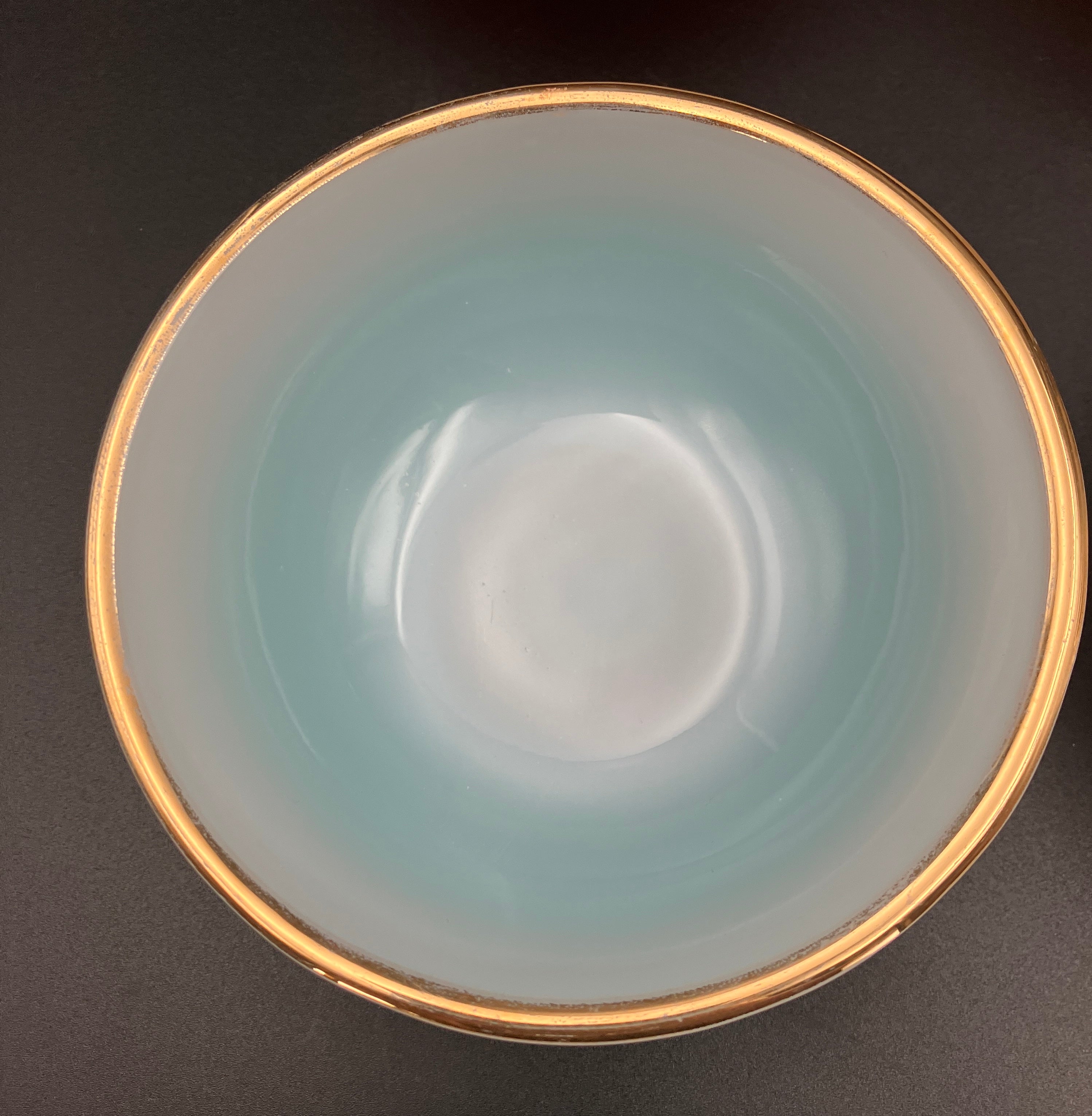 Vintage Fire King Bowls Harlequin Ombre Bowls Dessert / Cereal Bowls 6pc Set