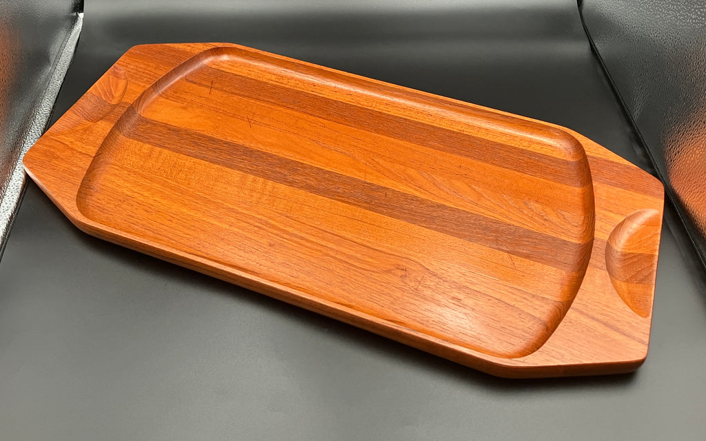 Danish Mid-Century Modern Kjeni Merlose Serving Tray 55cm Long, 28cm Wide