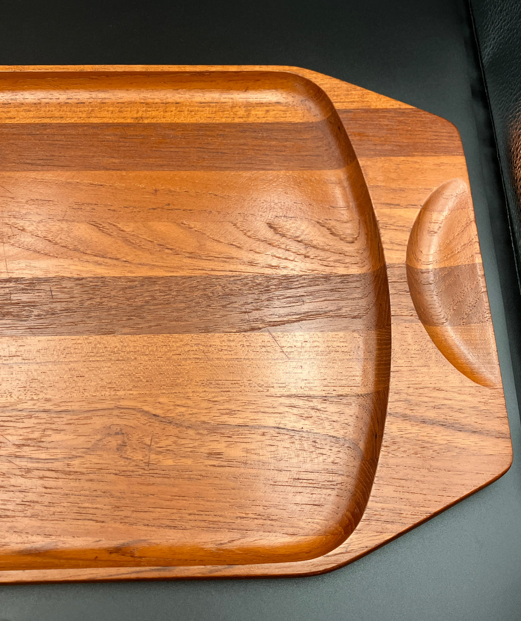 Danish Mid-Century Modern Kjeni Merlose Serving Tray 55cm Long, 28cm Wide