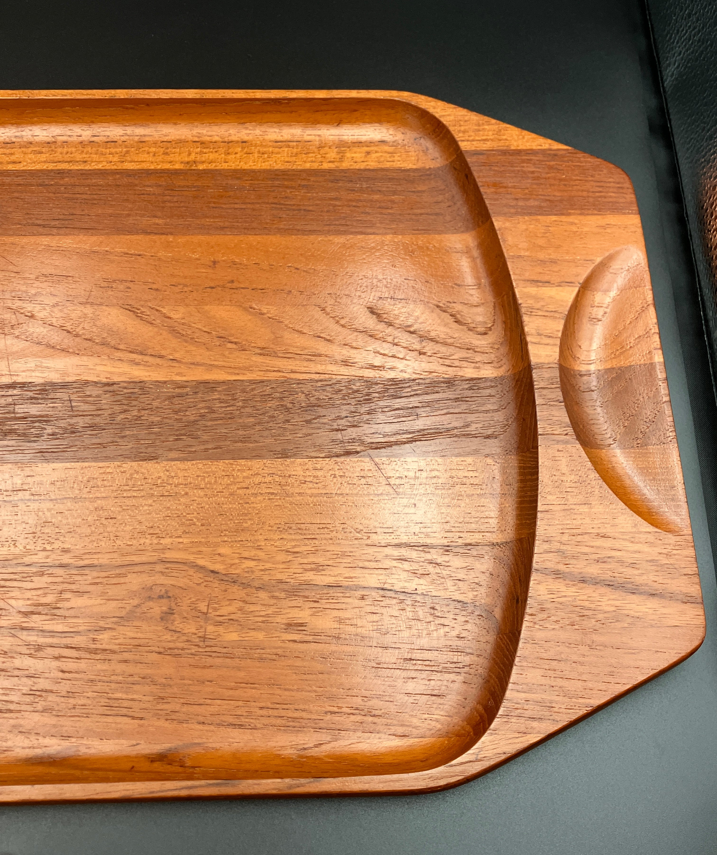 Danish Mid-Century Modern Kjeni Merlose Serving Tray 55cm Long, 28cm Wide