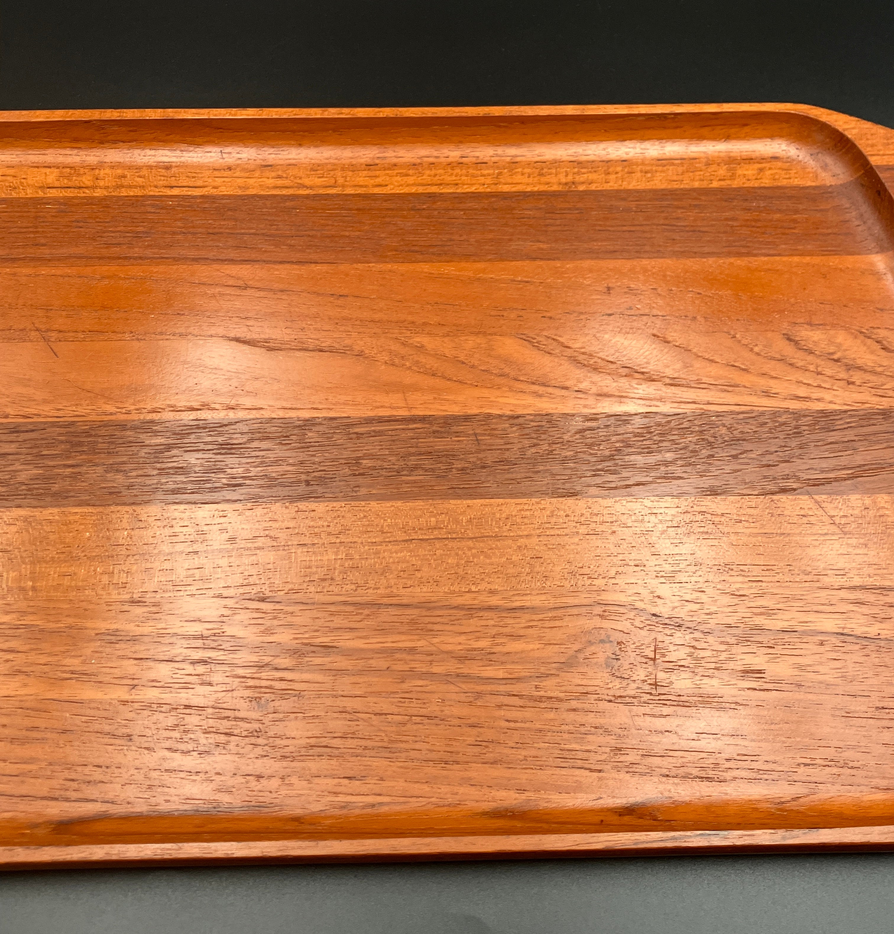 Danish Mid-Century Modern Kjeni Merlose Serving Tray 55cm Long, 28cm Wide
