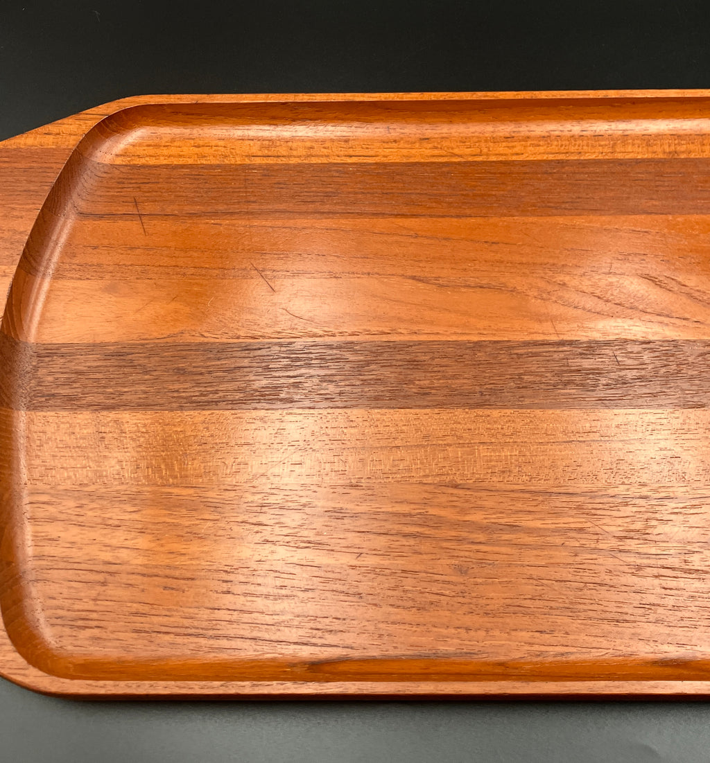 Danish Mid-Century Modern Kjeni Merlose Serving Tray 55cm Long, 28cm Wide