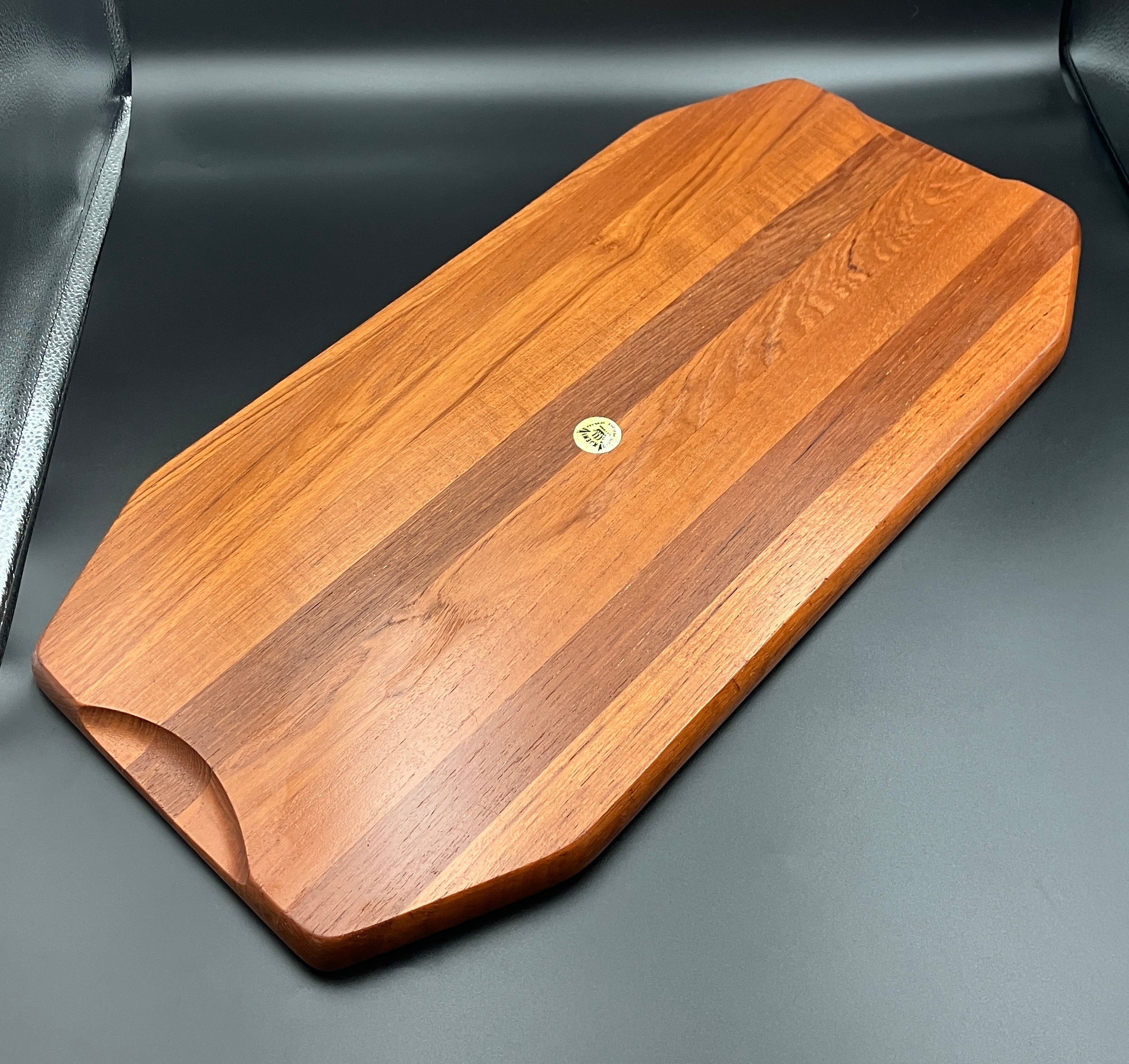 Danish Mid-Century Modern Kjeni Merlose Serving Tray 55cm Long, 28cm Wide