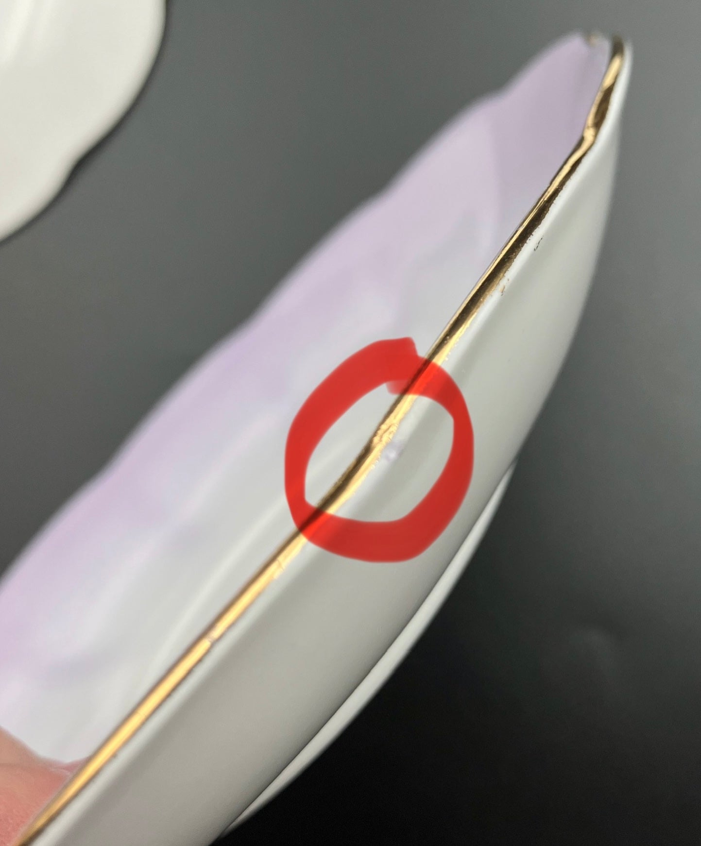 Vintage Royal Albert Rainbow Bone China Trio Teacups 6 Sets Blue, Green, Purple