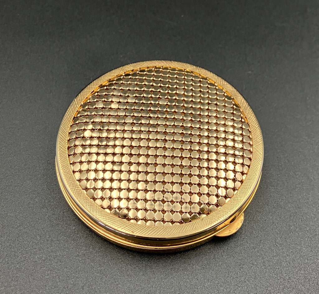 Vintage Glomesh Compact Gold