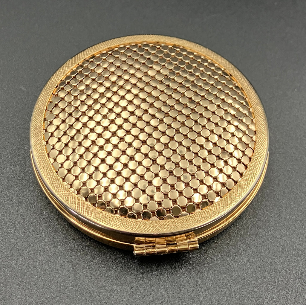 Vintage Glomesh Compact Gold