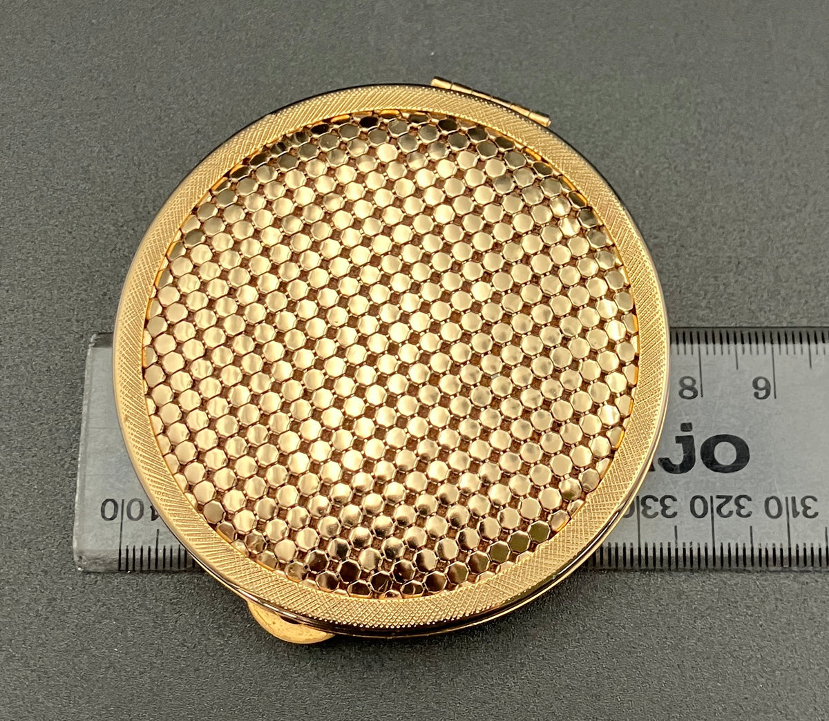 Vintage Glomesh Compact Gold