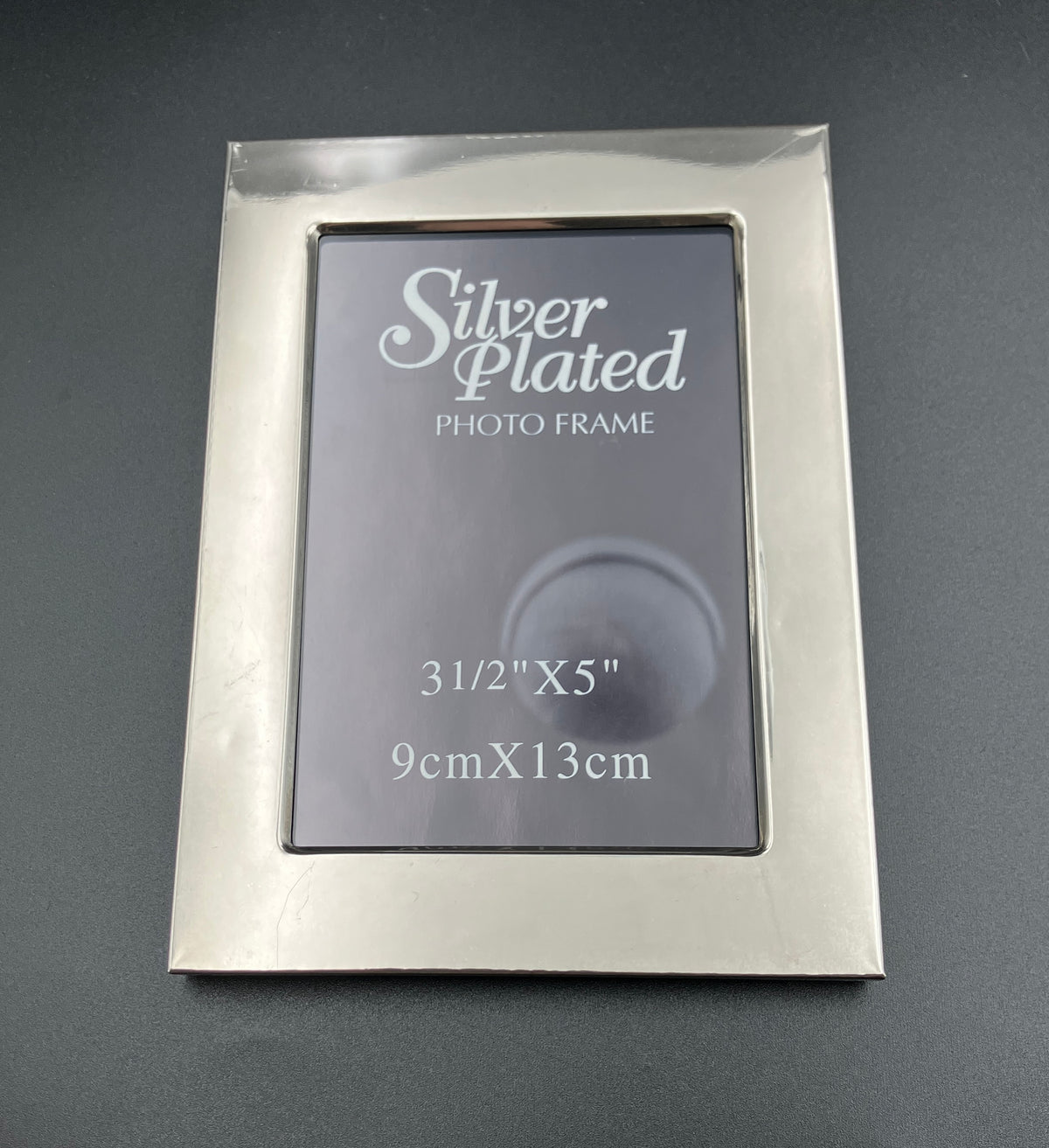 Vintage Silver Plated Photo Frame 9cm X 13cm Free Standing