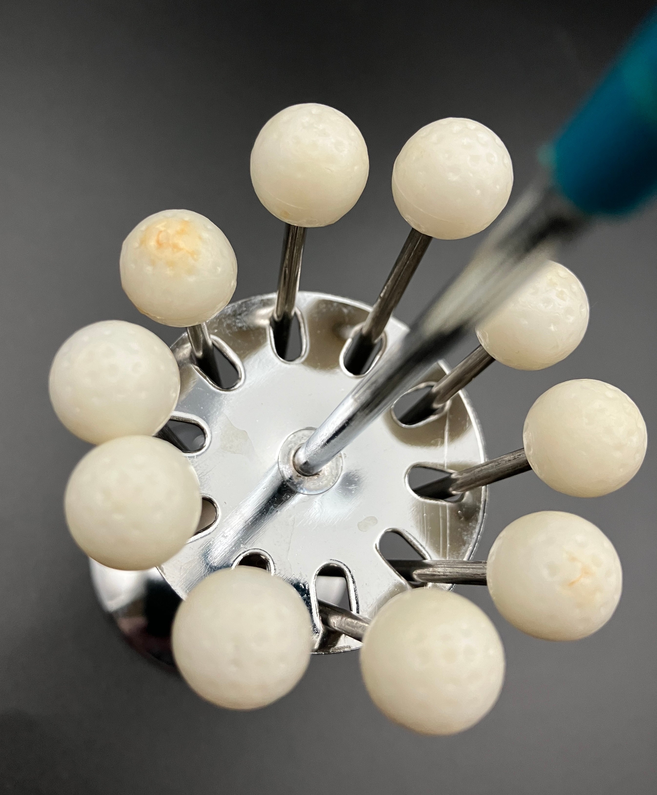 Vintage Golf Cocktail Apperizer Skewers / Olive Picks Set NewShon Hong Kong