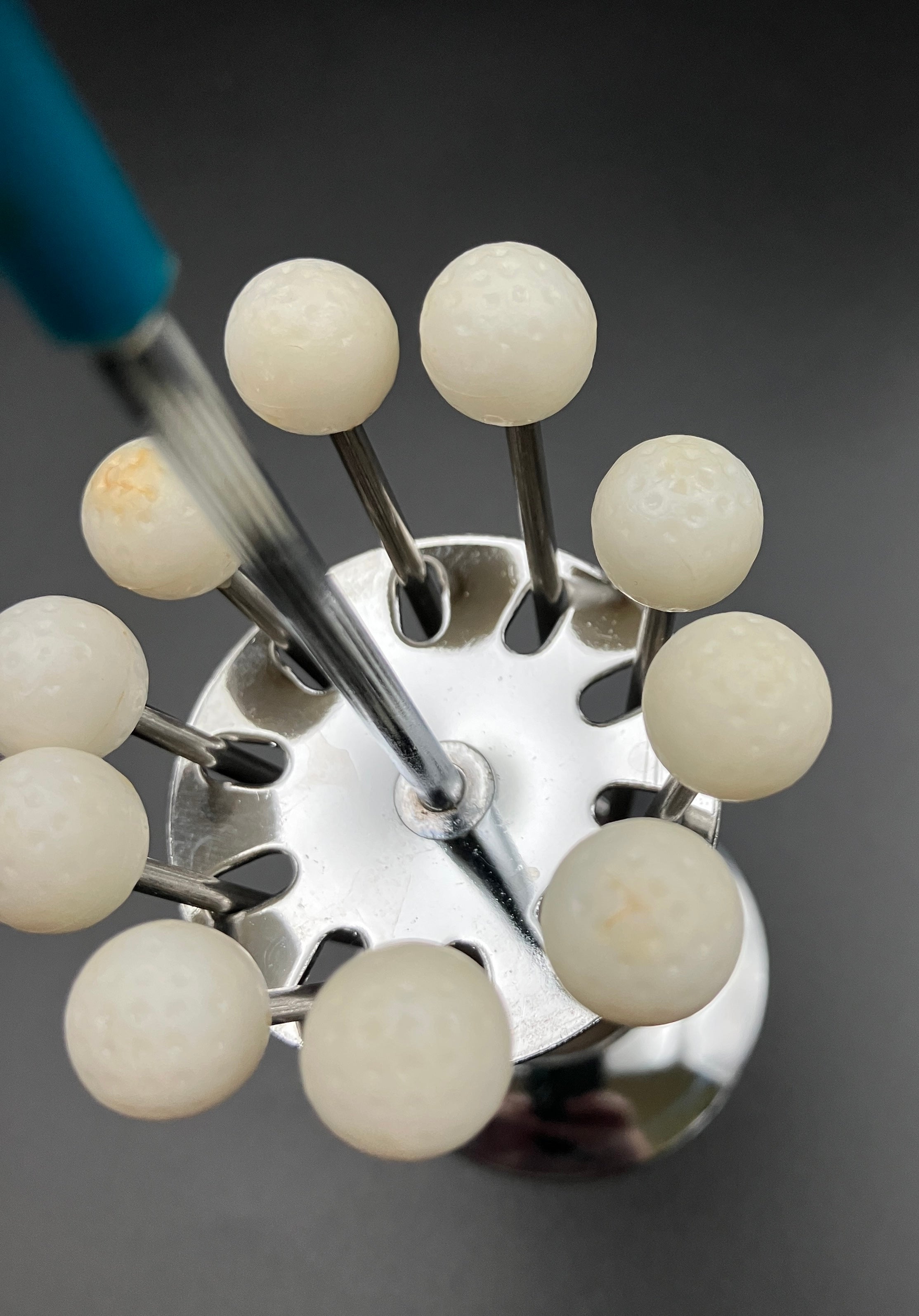 Vintage Golf Cocktail Apperizer Skewers / Olive Picks Set NewShon Hong Kong