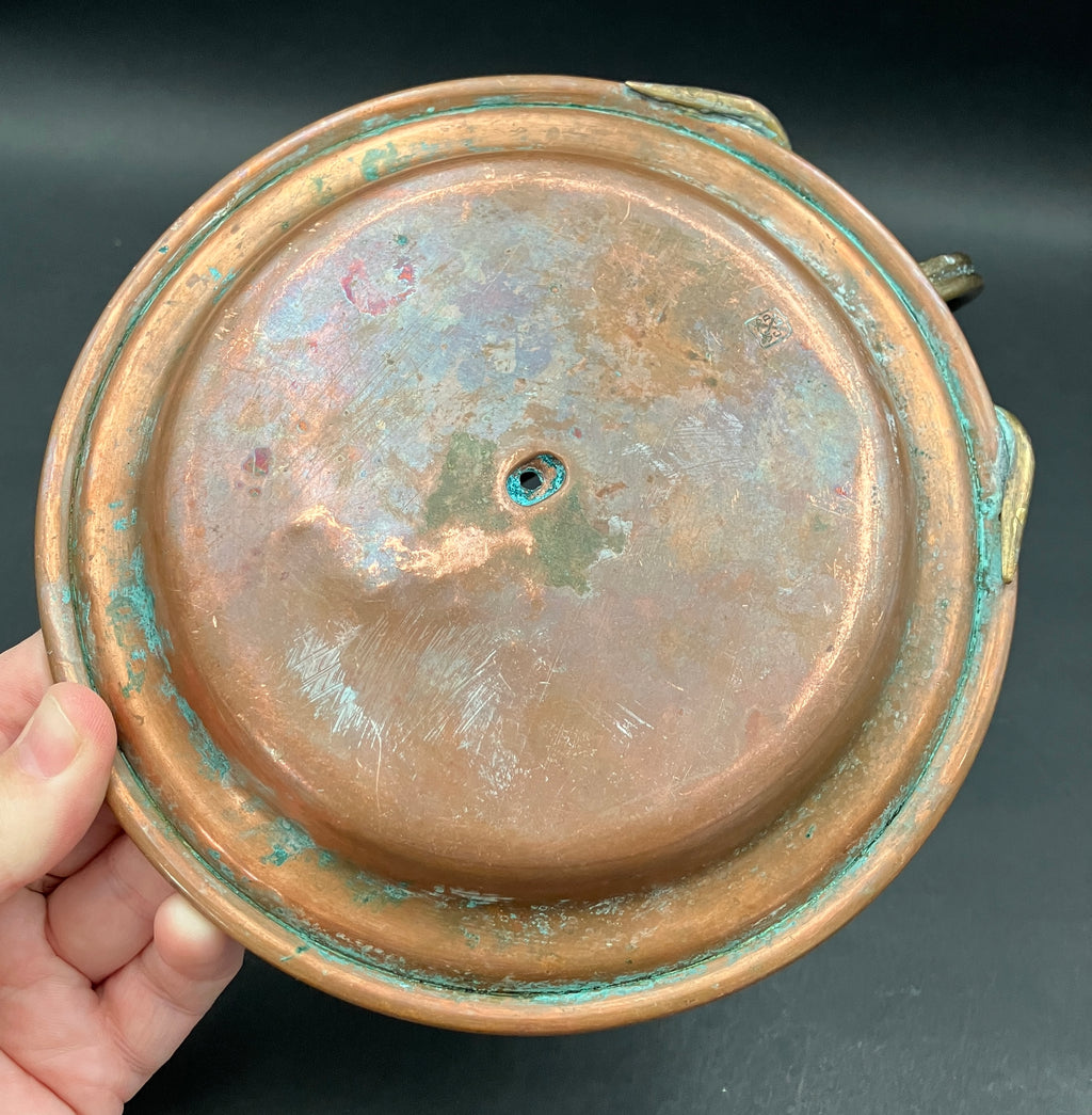 Carl Deffner Copper Candlestick Holder Art Nouveau Style - Rare