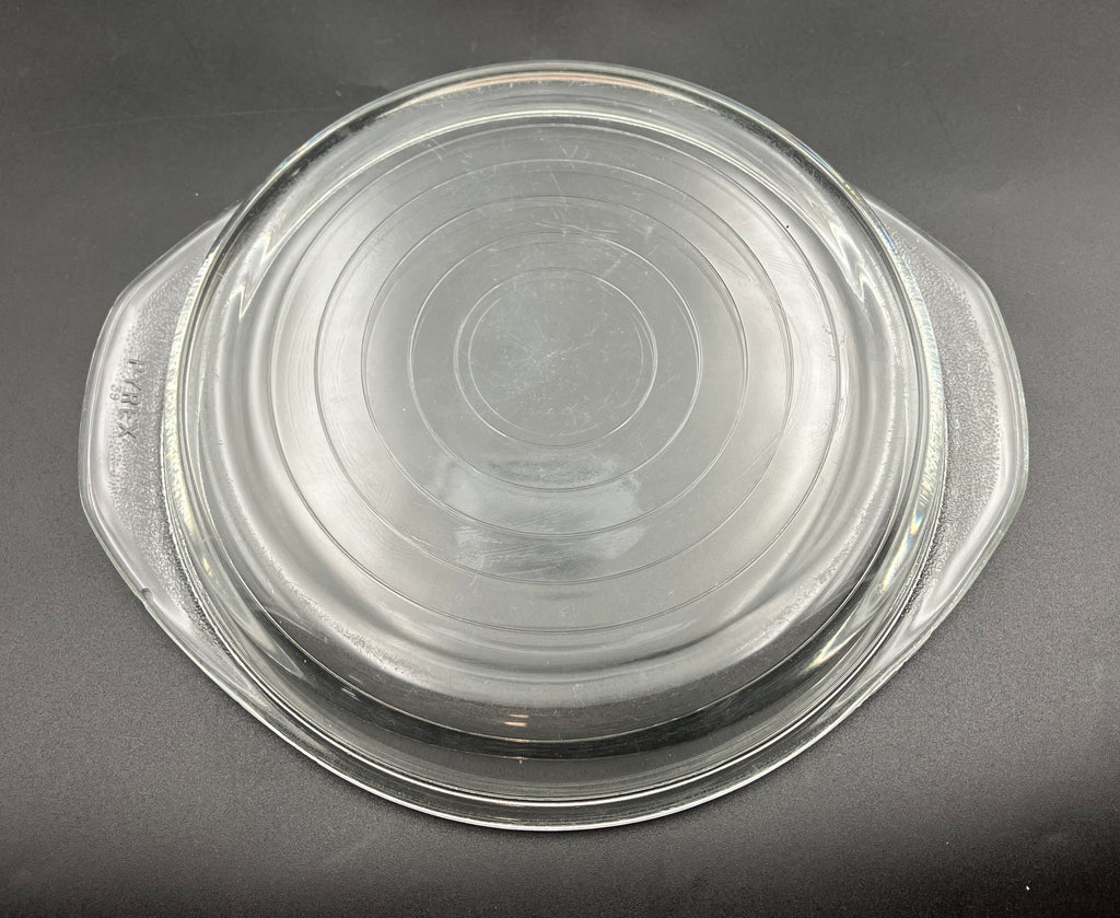 Vintage Pyrex Honey Flower Round Casserole With Lid - Please Read Description
