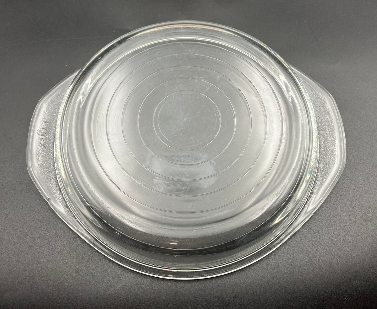 Vintage Pyrex Honey Flower Round Casserole With Lid - Please Read Description