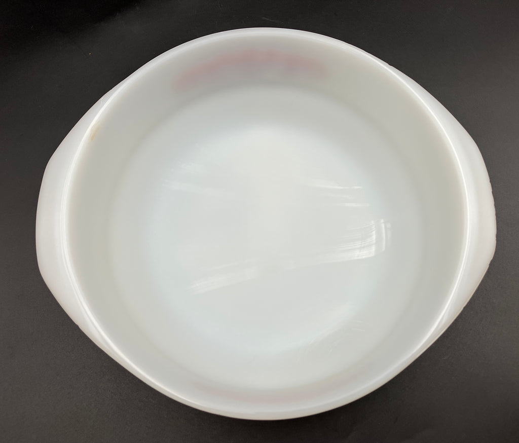 Vintage Pyrex Honey Flower Round Casserole With Lid - Please Read Description