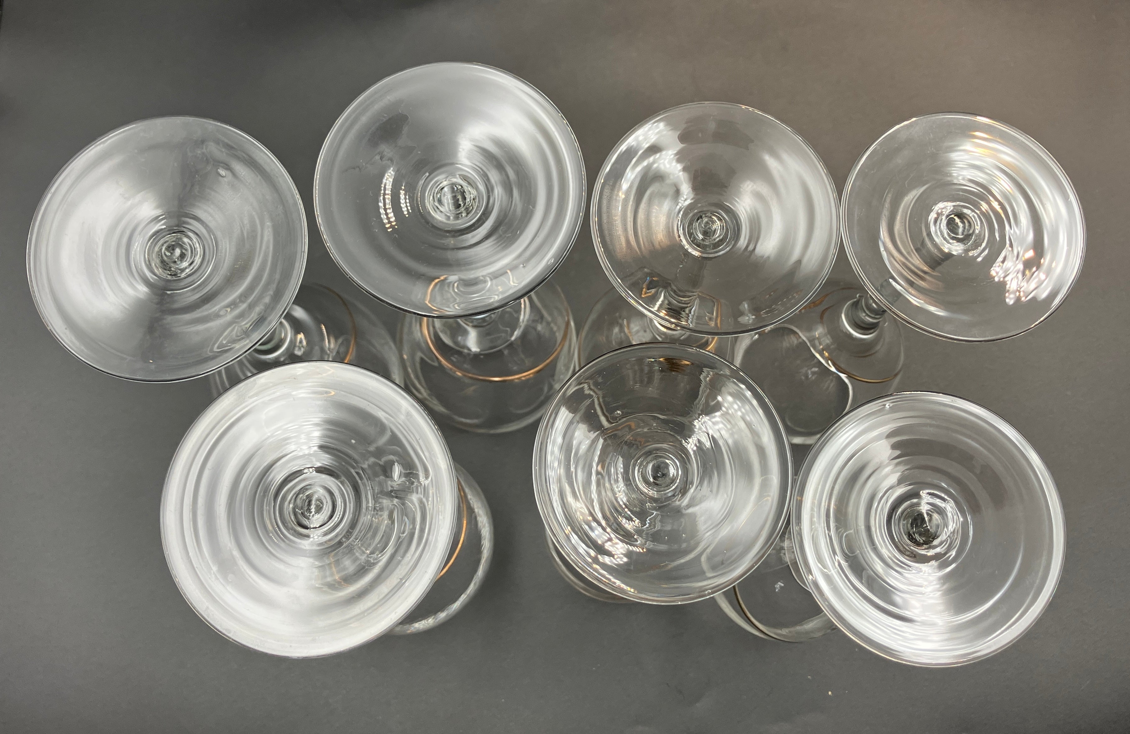 Share Kosta Boda Line Gold Wine Glasses Anna Ehrner Red And White Wine Glasses X7