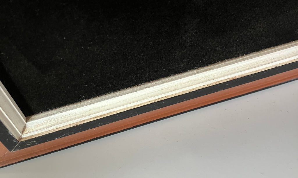 Vintage Velvet Painting Nude Hawaiian Lady Portrait Signed Martinus 60s