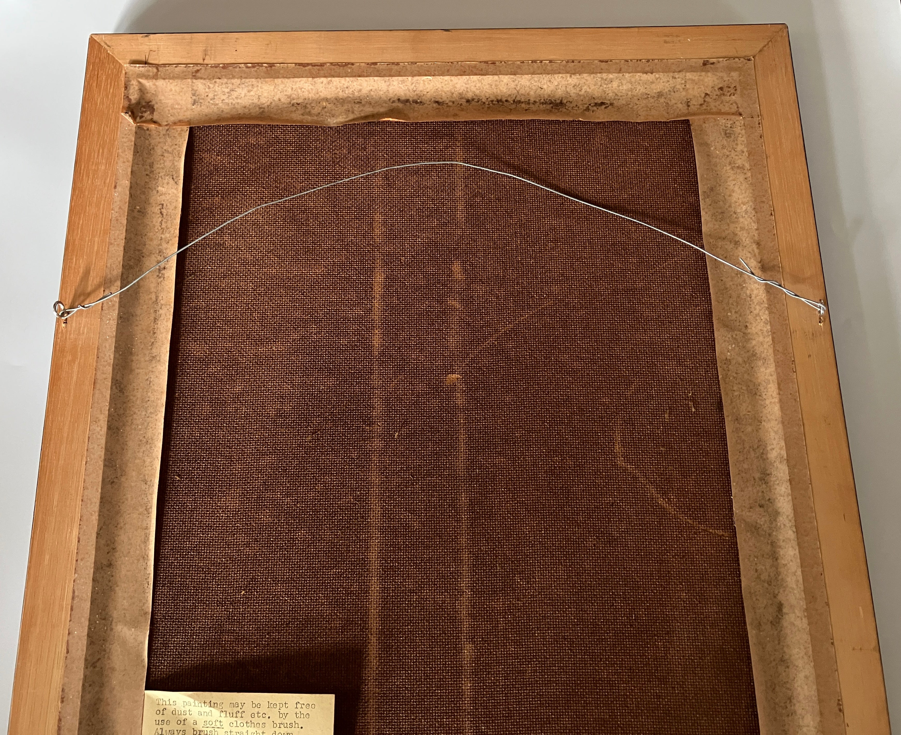 Vintage Velvet Painting Nude Hawaiian Lady Portrait Signed Martinus 60s