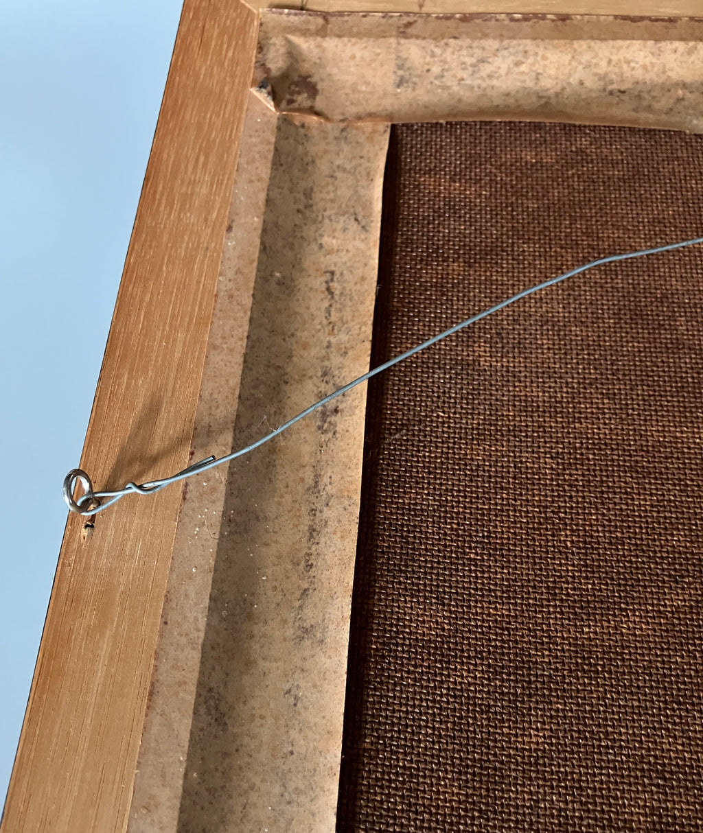 Vintage Velvet Painting Nude Hawaiian Lady Portrait Signed Martinus 60s